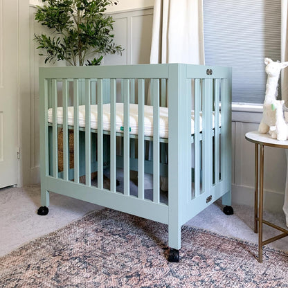 Mini Crib Mattress 24" X 38" - Ultra-Breathable Proven to Reduce Suffocation Risk, 100% Washable - Removable Cover Included, GREENGUARD Gold
