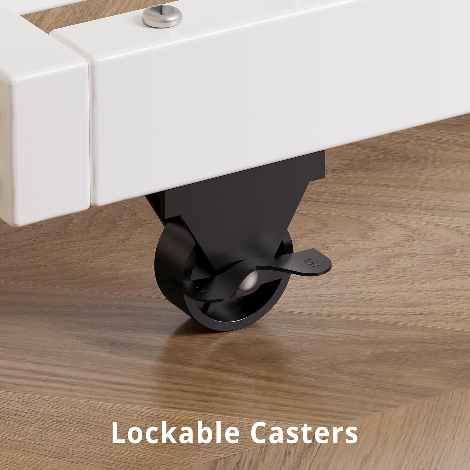 Daybed with Trundle, Sturdy Metal Twin Bed Frame with X-Shaped Frame, Upholstered Farmhouse Daybed with Charging Station for Living Room, Bedroom, and Guest Room, White/Walnut