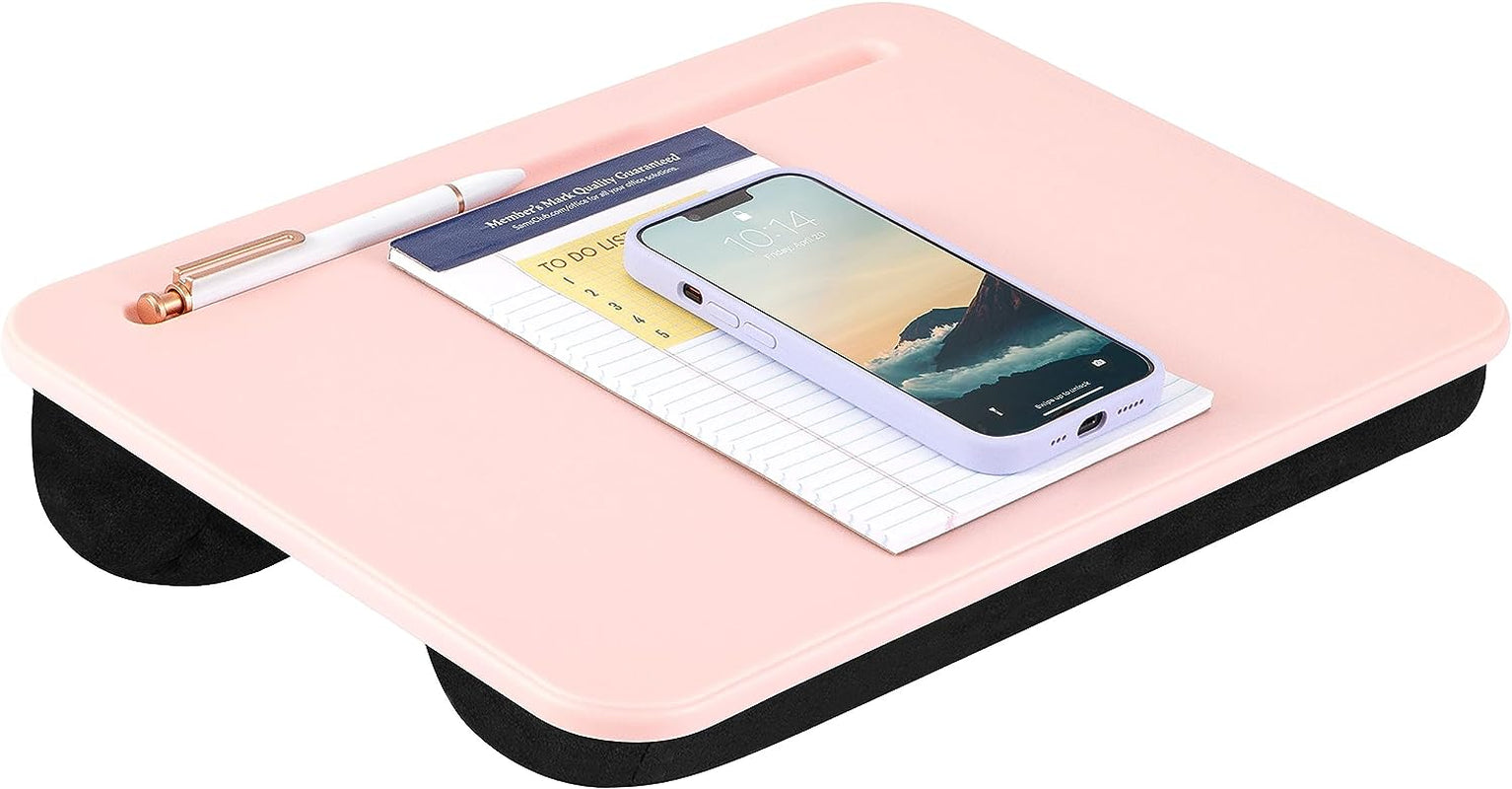 Compact Lap Desk - Fits up to 15 Inch Laptops - Rose Quartz - Style No. 43104