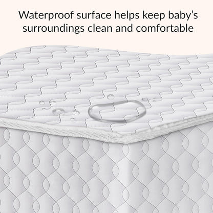 5" Cozy Cloud 2-In-1 Crib and Toddler Mattress, Dual-Sided - Infants & Toddlers, Breathable & Waterproof, 75% Recycled Fiber, GREENGUARD Gold & Baby Safety Alliance Certified – Taffeta