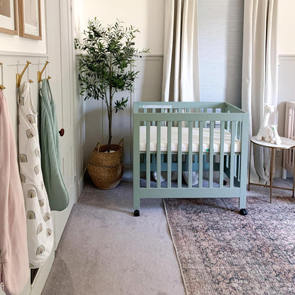 Mini Crib Mattress 24" X 38" - Ultra-Breathable Proven to Reduce Suffocation Risk, 100% Washable - Removable Cover Included, GREENGUARD Gold