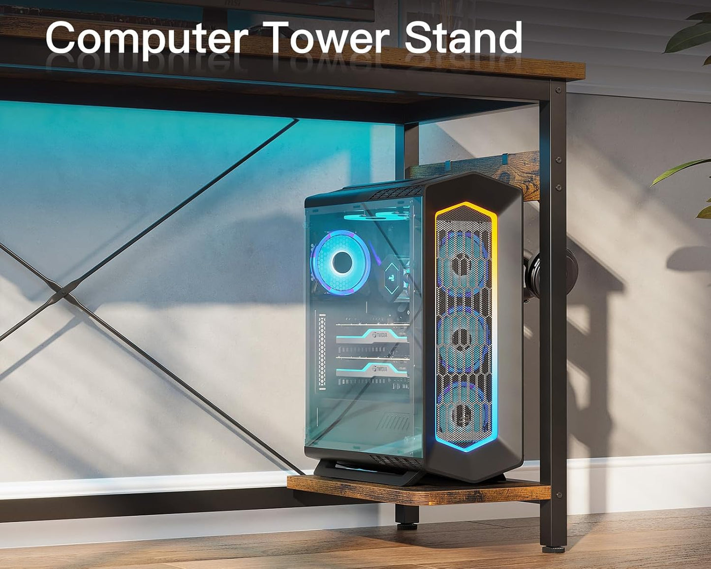 66" L Shaped Gaming Desk, L Shaped Desk, Computer Desk, Gaming Desk, Writing Desk, Home Office Desk, White