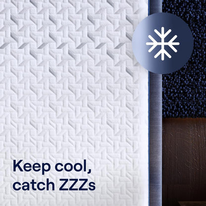 Classic Hybrid 12” Queen Mattress - Medium Firm - Memory Foam & Innerspring Coils - Cooling Top Layer - Back Pain Relief - Mattress in a Box - 365-Night Trial & Forever Warranty