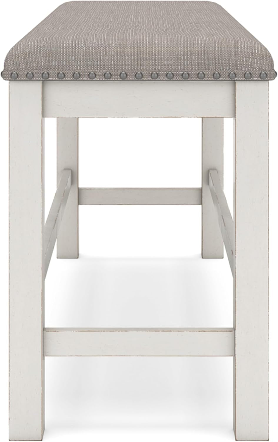 Robbinsdale 49" Counter Height Dining Bench, Antique White
