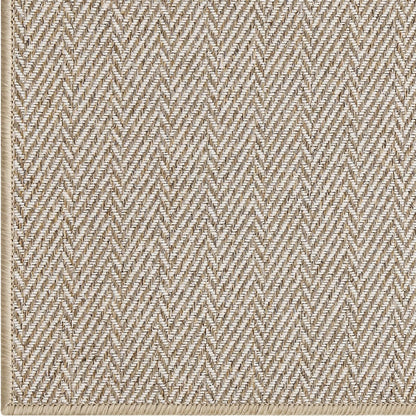 Ultra Thin Indoor Door Mat for Entrance 24"X36", Non Slip Entryway Mat, Low Profile Doormat, Unique Herringbone Design Carpet for Inside, Patio, Porch, Beige