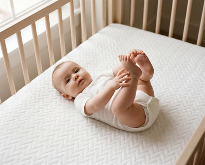 Baby Zzz 5” Full-Size Crib & Toddler Bed Mattress in a Box – GREENGUARD Gold & JPMA Certified, Breathable, Water-Resistant, Machine Washable Cover, Fits Full Size Baby Cribs & Toddler Beds