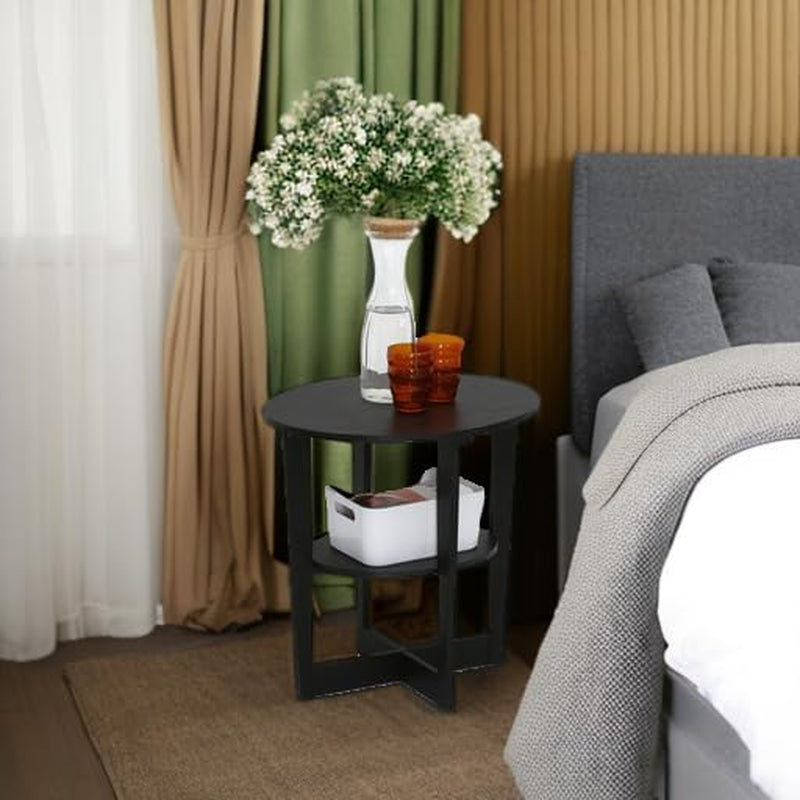 JAYA End Table, One, Walnut