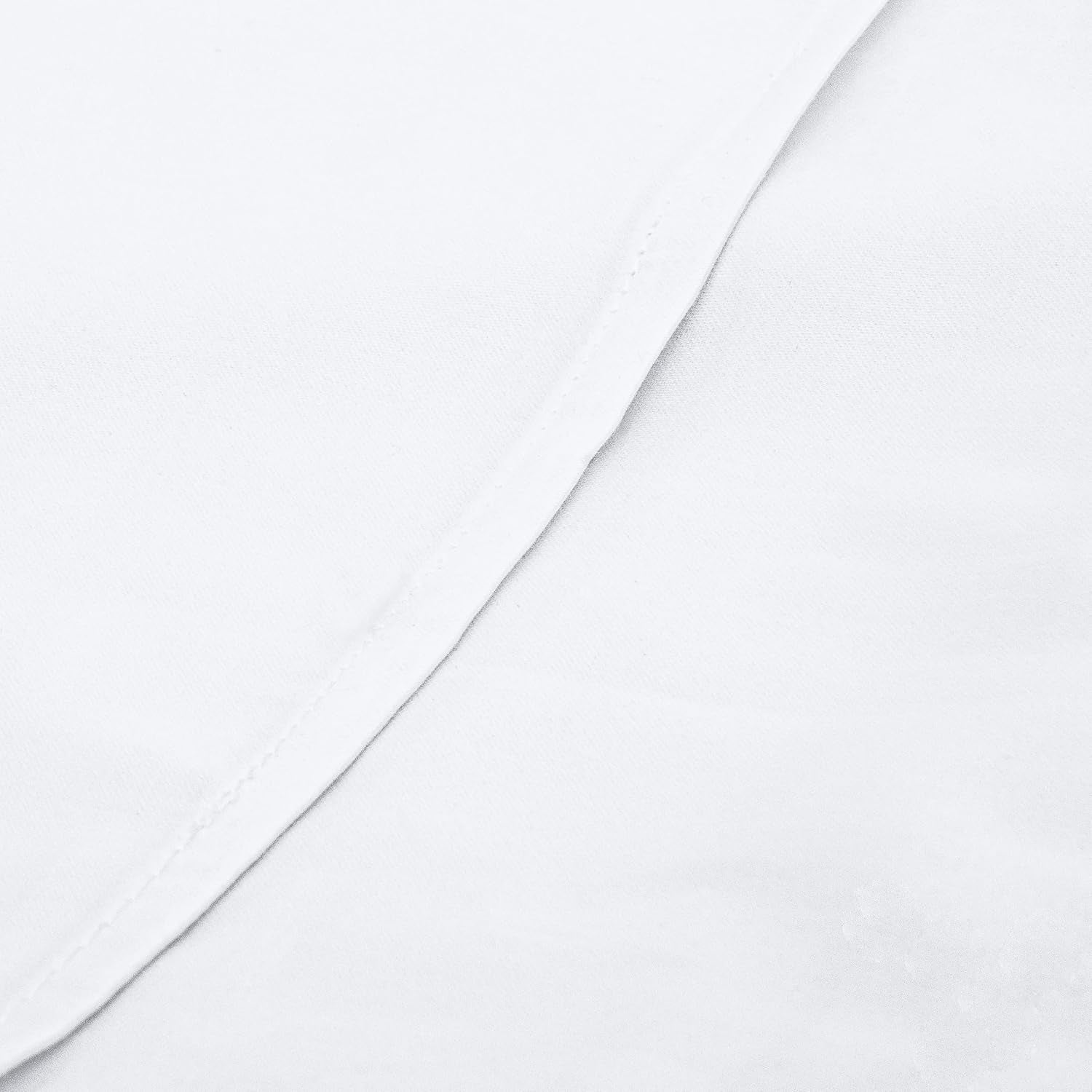 Cotton King Pillow Shams - 500 Thread Count Egyptian Cotton 20X36 Sham Covers, 2 Pack Super Soft and Breathable 20X36 Inches Oxford Pillowcases, White