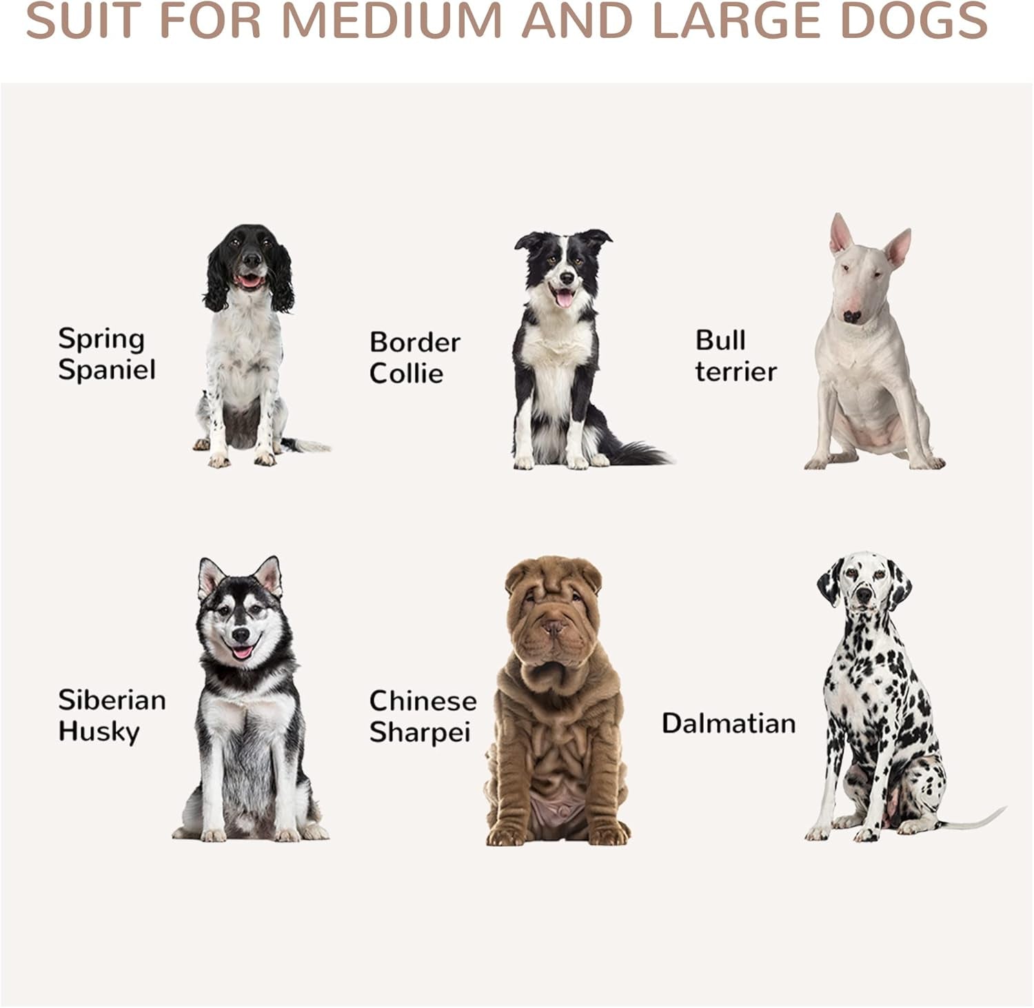 Dog Crate Furniture with Adjustable Shelf, Dog Crate End Table, Indoor Pet Crate for Medium and Large Dogs, with Large Flat Surface, 47" X 23.5" X 35", White