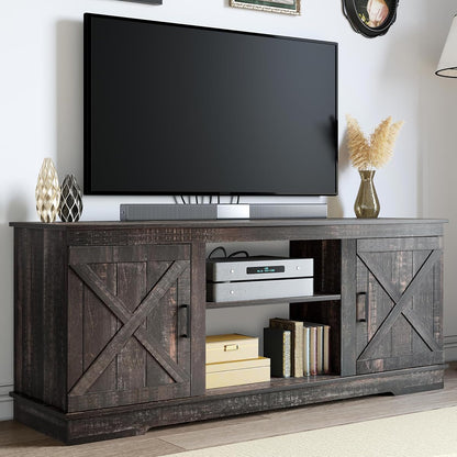 Farmhouse TV Stand for 65 Inch TV