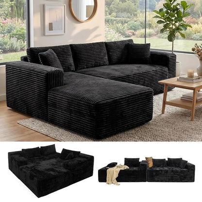 Boneless Couch Modular Sectional Sofa Cloud Couch