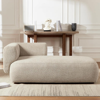Upholstered Chaise Lounge Indoor for Living Room Bedroom Office Chaise Lounge
