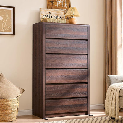 Modern 6 Drawers Dresser for Bedroom