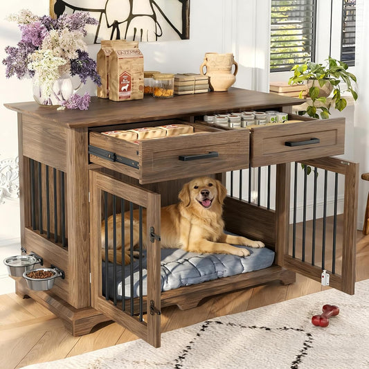 44.48" Large Dog Crate