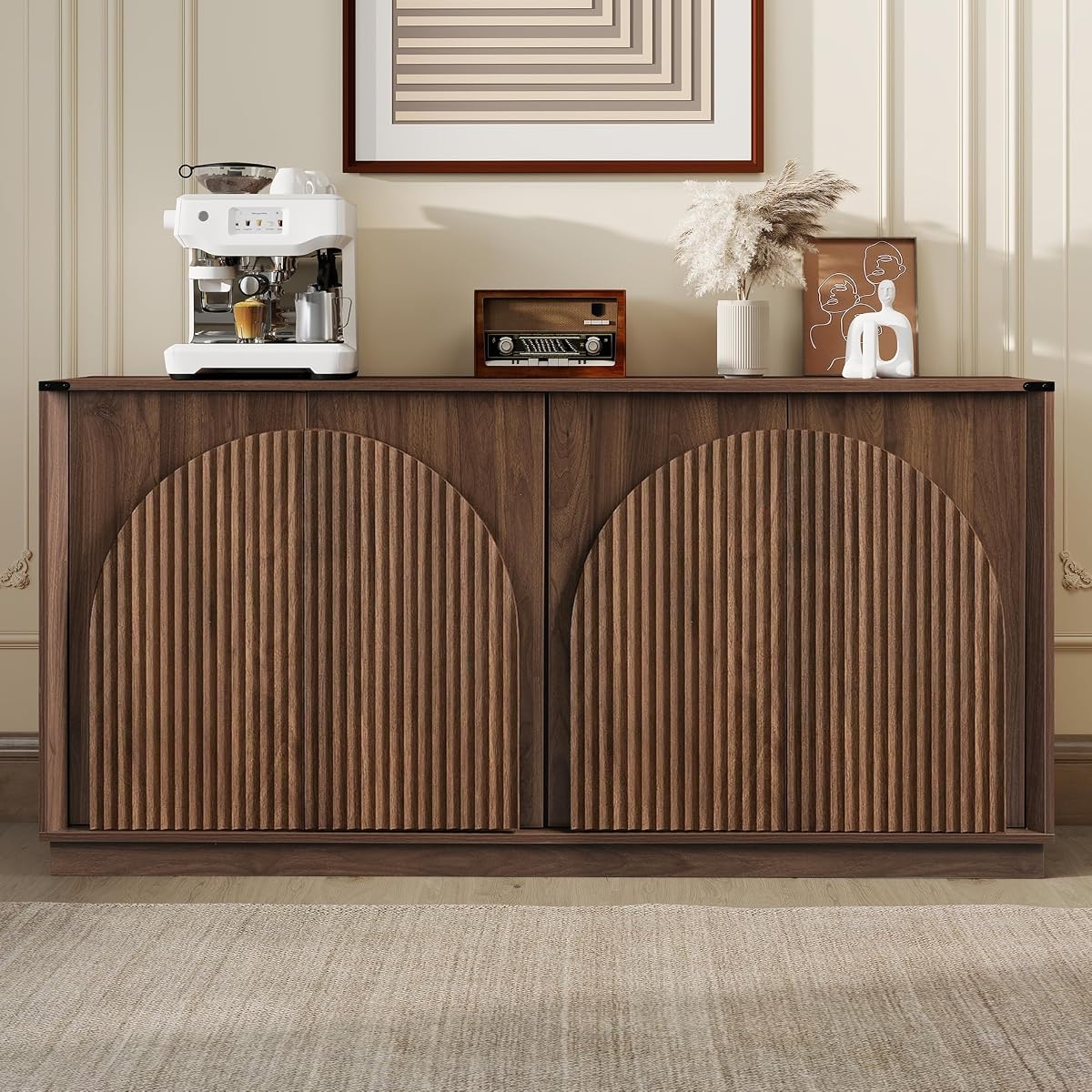 65" Sideboard Buffet Cabinet with Storage