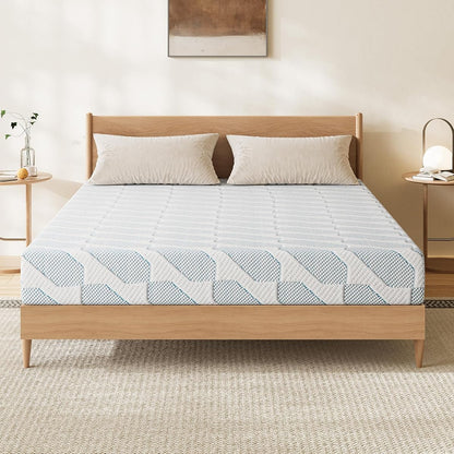 EYN Twin Size Memory Foam Mattress, 6 Inch Twin Bed Mattresses in a Box, Relieve Pressure with Medium Support, CertiPUR-US Certified, 75''L x 38''W