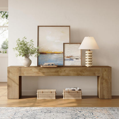 70.8" TV Stand, Wooden Entertainment Center