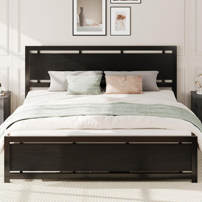 California King Bed Frames with Headboard and Footboard