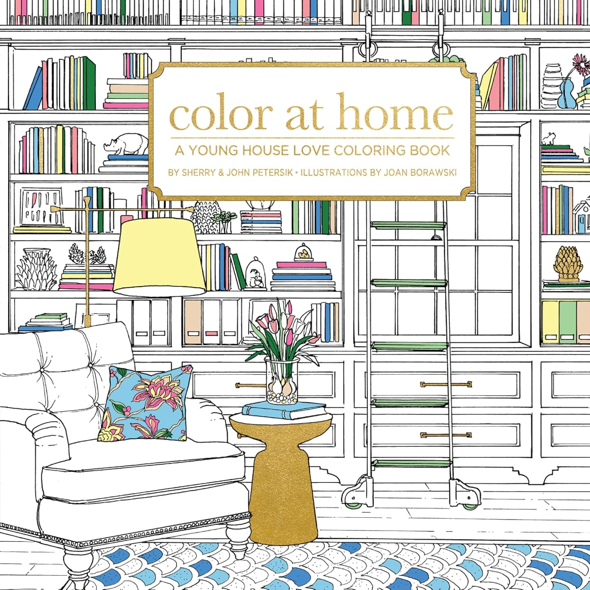 Color At Home coloring book