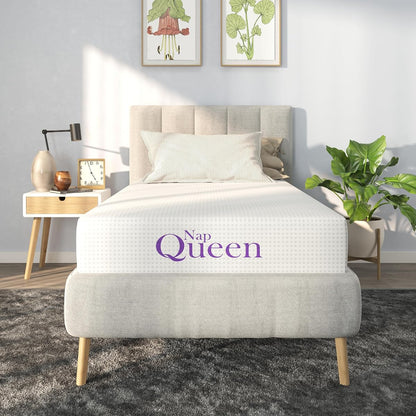 8 Inch Twin-XL Size Mattress, Bamboo Charcoal Memory Foam Mattress, Bed in a Box