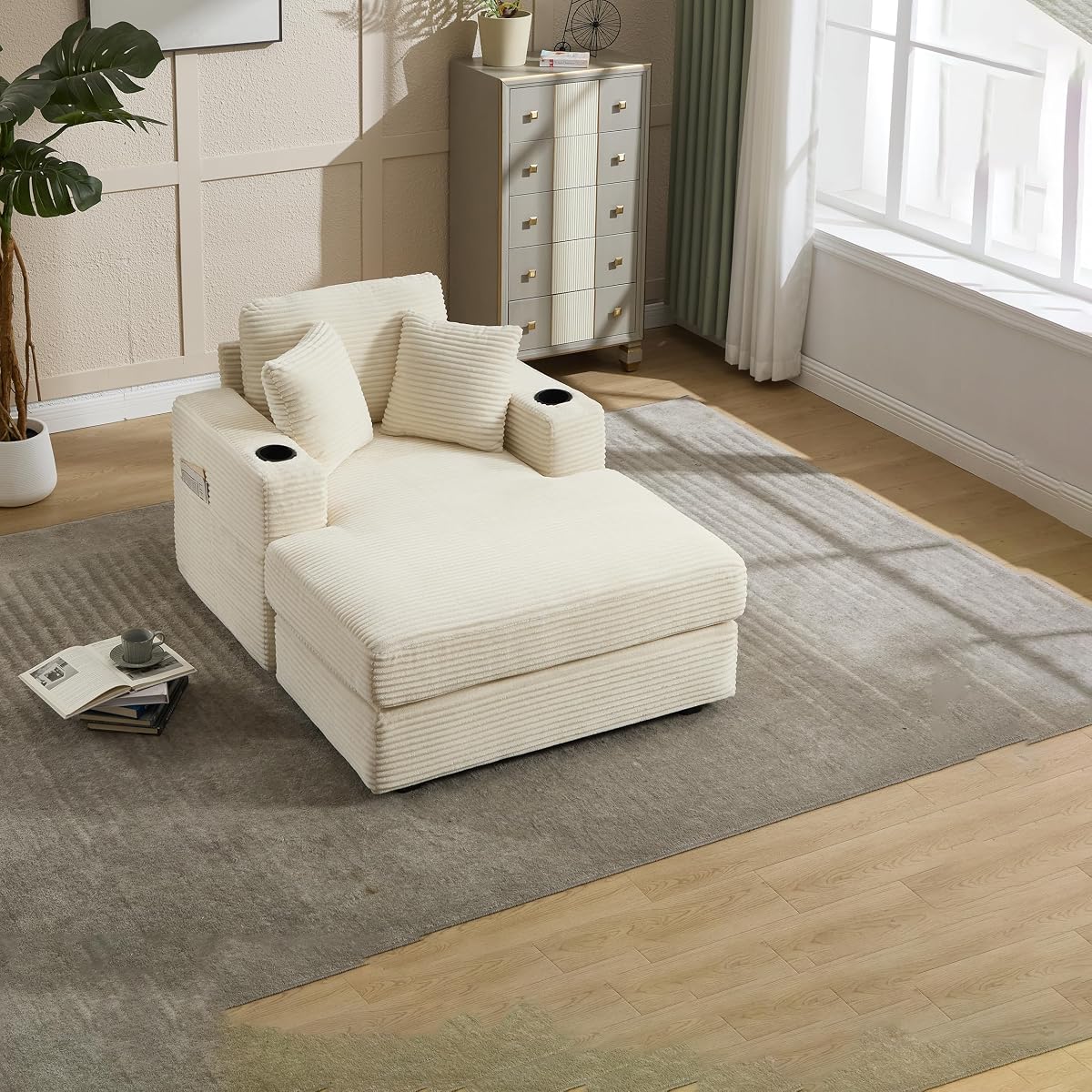 Oversized Chaise Lounge Chair Indoor