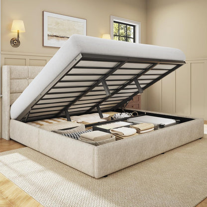 King Size Lift Up Storage Bed Frame