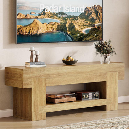 47" Narrow TV Stand for Small Spaces