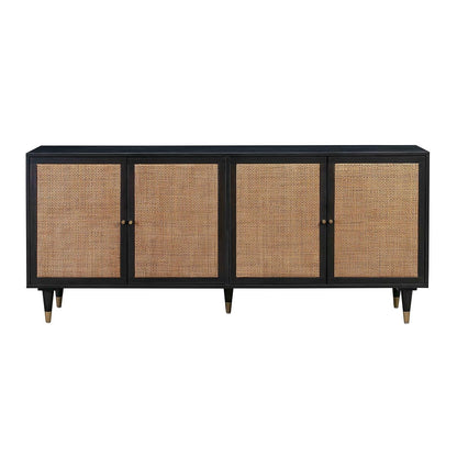 Sierra Wooden Sideboard (Noir)