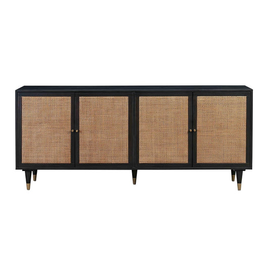 Sierra Wooden Sideboard (Noir)