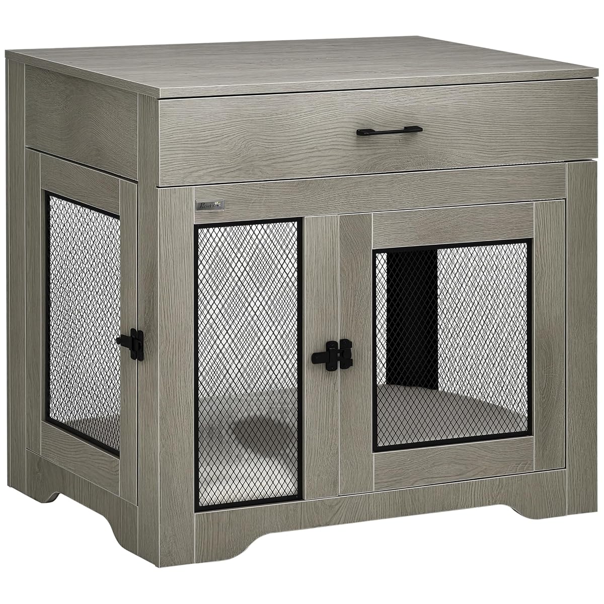 Dog Crate Furniture with Soft Water-Resistant Cushion
