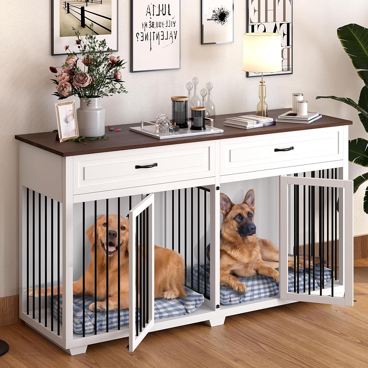 Large Dog Crate Furniture