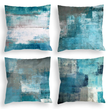 18x18 Throw Pillow Covers Set of 4