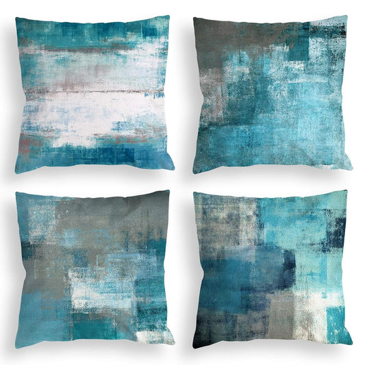 Throw pillow covers, set of 4