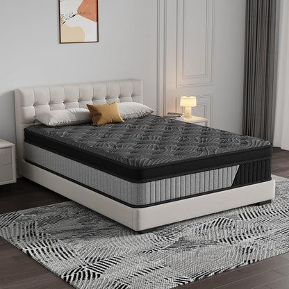 King Size 12 Inch Hybrid Mattress in a Box