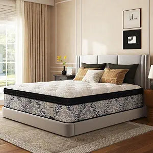 14 Inch Queen Size Mattress in a Box, Cooling Technology, Spring Support, view 2