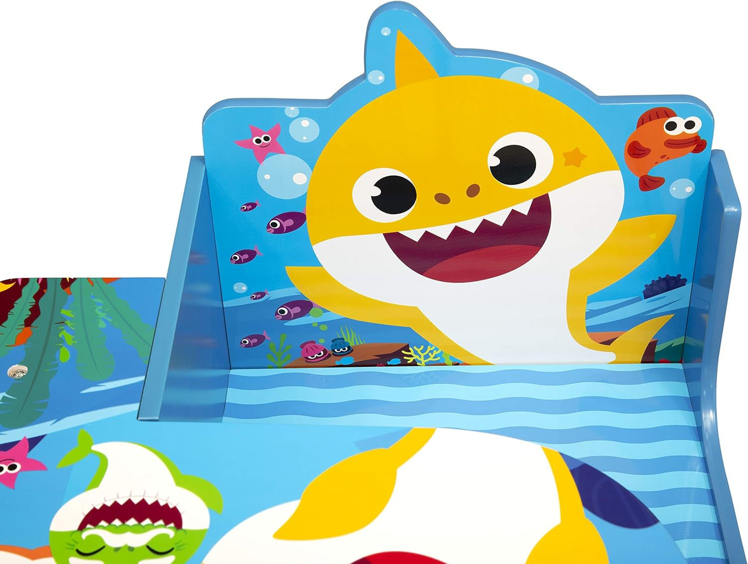Baby Shark Chair Desk with Storage Bin - Ideal for Arts & Crafts, Snack Time, Homeschooling, Homework & More by