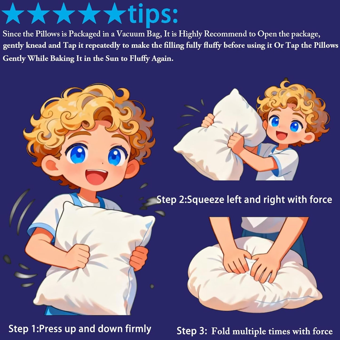 Bed Pillows King Size Set of 2,For Sleeping, Adjustable King Pillows 2 Pack with Zipper, Cooling Hotel Quality with Premium Soft down Alternative Fill