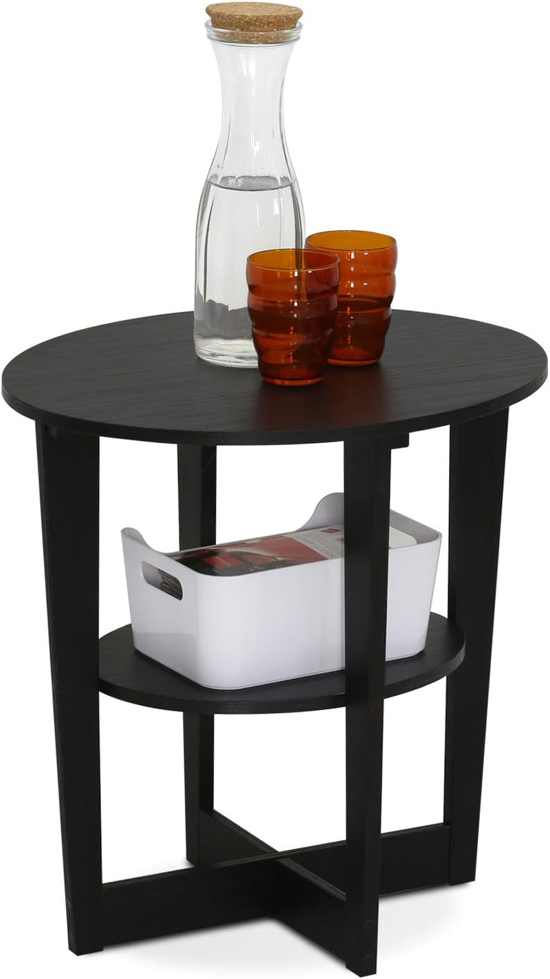 JAYA End Table, One, Walnut