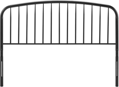 MOD-6151-BLK Nova King Metal Headboard, Black