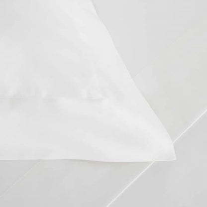 King Pillow Shams Set of 2 White 20X36 Inch – 100% Egyptian Cotton, 2 Inch Flange, Hotel Quality Decorative Pillow Sham Covers with Envelope Closure, Soft Skin Friendly Cushion Cover for Bed