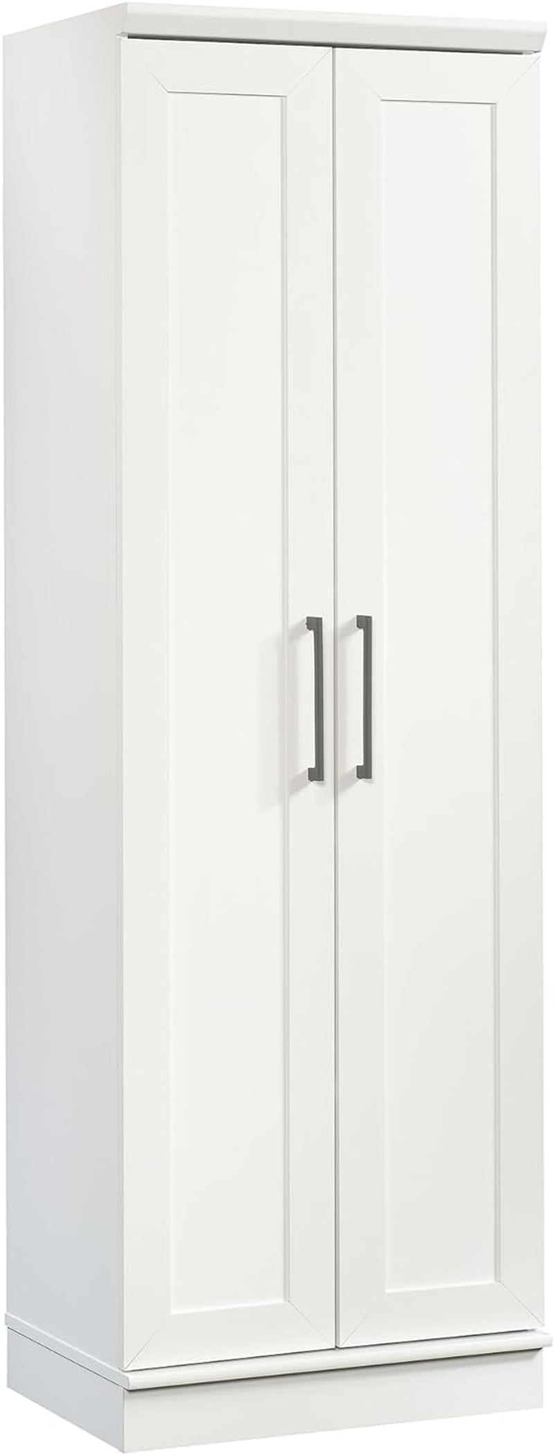 Homeplus Storage Cabinet/ Pantry Cabinets, Soft White Finish