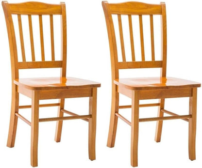 Shaker Dining Room Side Chairs, Set of 2 - Oak
