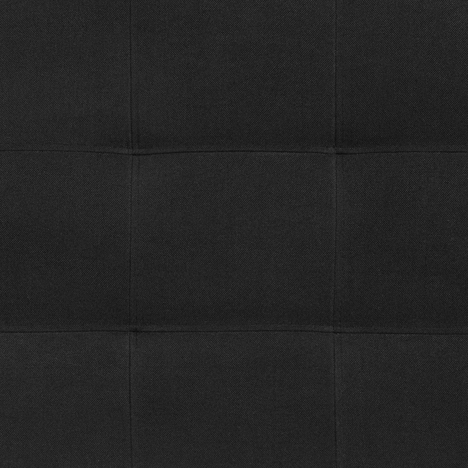 Bedford Tufted Upholstered Headboard for Full Size Bed, Contemporary Fabric Tufted Headboard with Adjustable Height, Black