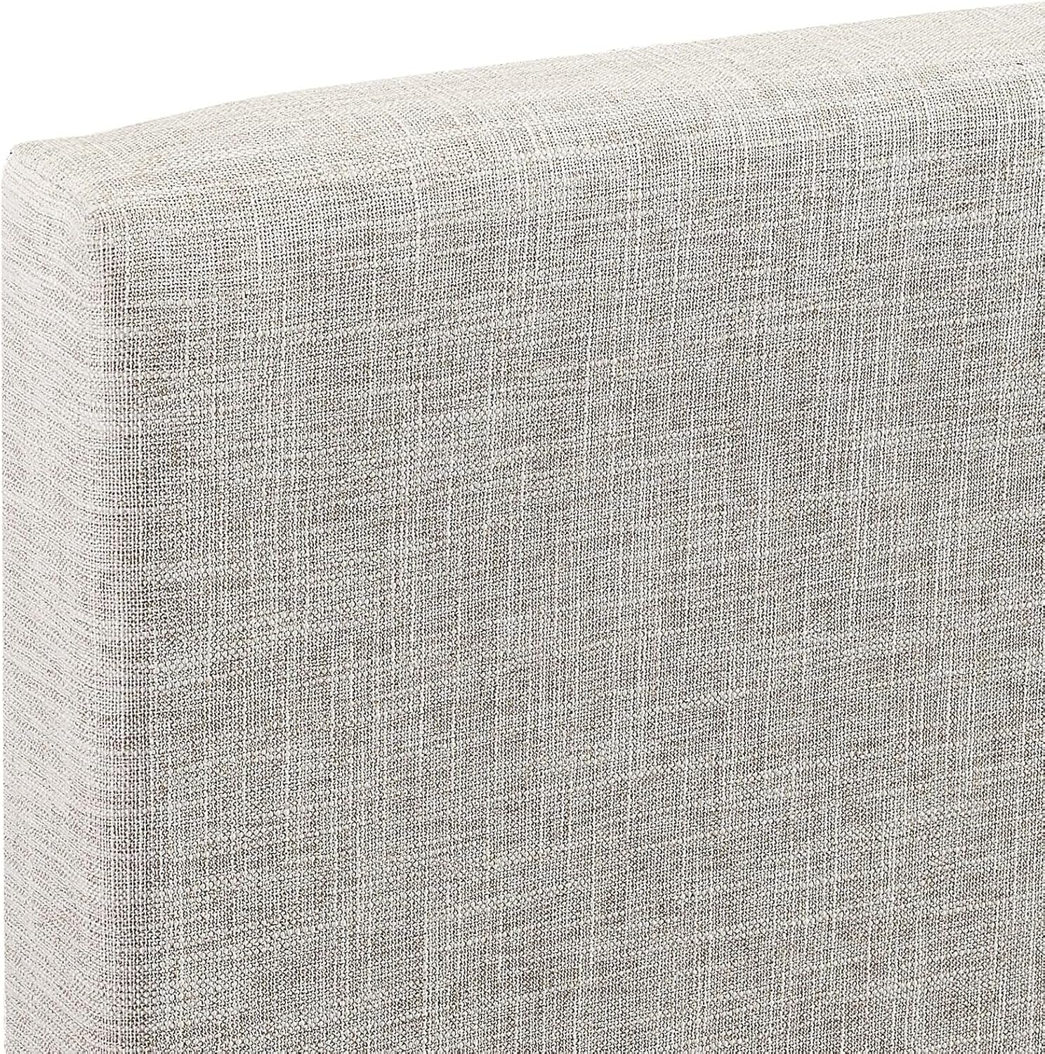 Claire Linen Fabric Upholstered King and California King Headboard in Beige