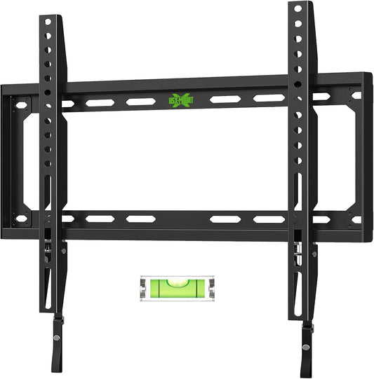 Fixed TV Wall Mount with Low Profile for Most 26-60 Inch LED, LCD and Flat Screen Tvs, Wall Mount Bracket with VESA up to 400X400Mm and Weight Capacity 99Lbs,And Space Saving TV Bracket