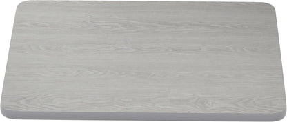 Glenbrook 24'' X 30'' Rectangular Table Top with White or Gray Reversible Laminate Top