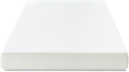 5 Inch Twin Green Tea Memory Foam Mattress [New Version], Fiberglass Free, Medium Firm Feel, Zoned Pressure Relief, Certified Safe Foams & Fabric, Mattress in a Box