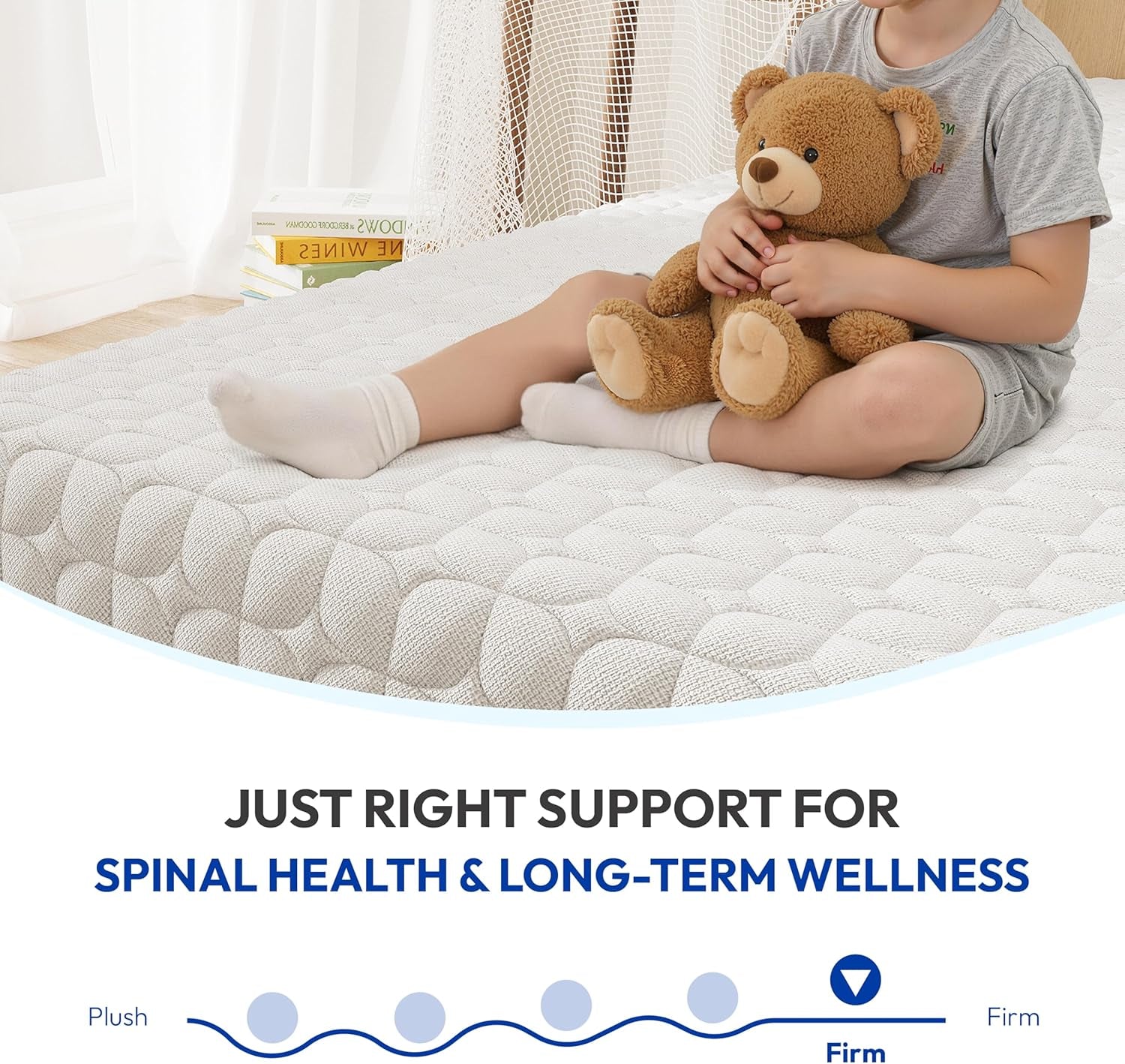 6 Inch Full Size Mattress, Firm Gel Memory Foam Full Mattress in a Box, Firm Back Support for Pressure Relief & Spinal Alignment, Certipur-Us Certified, Fiberglass-Free