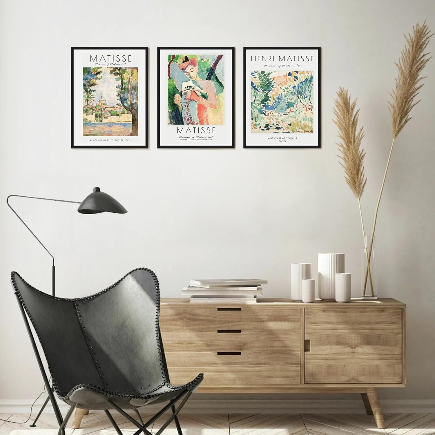 12X16 Picture Frame Black 3 Pack, Scratch-Proof Poster Frames 12 X 16 for Photo Gallery - Slide-In Strips, Horizontal or Vertical Wall Mounting