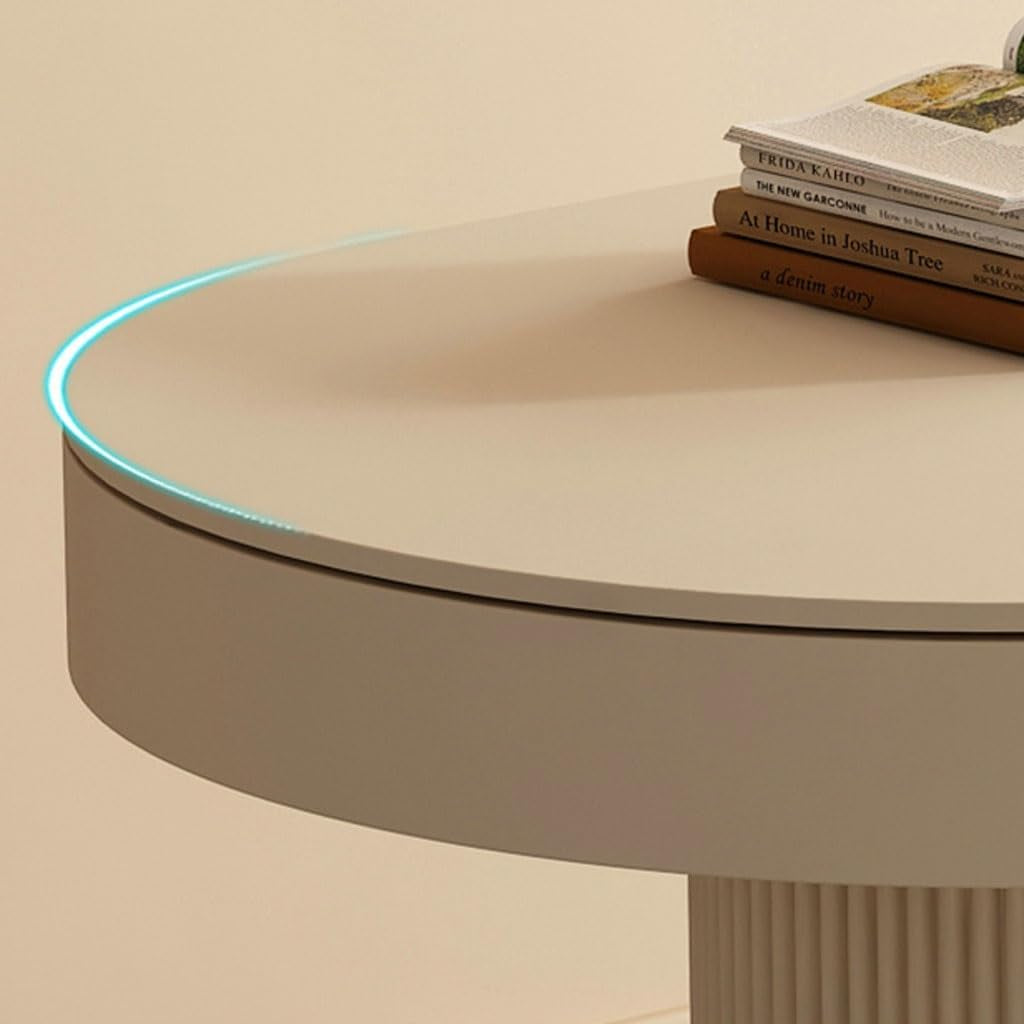 Desks Cream Slate Desk Modern Minimalist Computer with Storage Desktop Bedroom Home Office Craft Table(160Cm)